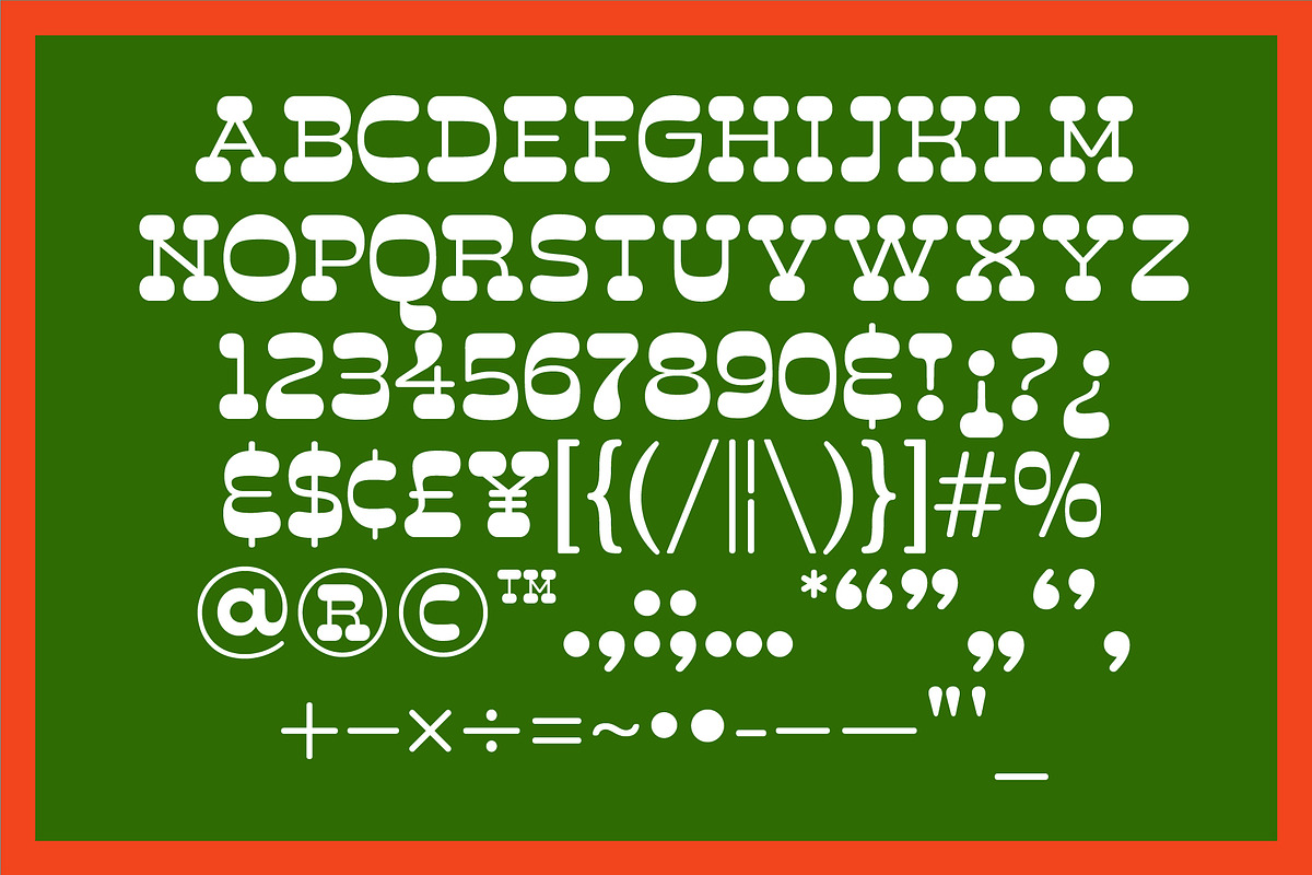 Plumpi - A Chunky 60s Serif Font, a Serif Font by The Type Fella (Photo 2 of 7)