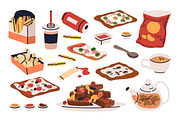 Fast food, junk snacks, drinks set, a Food Illustration by Good Studio (Thumbnail 2 of 3)