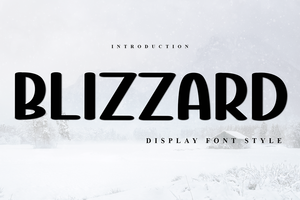 Blizzard, a Script Font by InermediaSTUDIO (Photo 1 of 8)