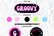 Editable Logo Y2K Retro Branding, a Branding & Logo Template by PLANETSEL (Thumbnail 1 of 6)