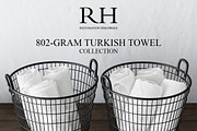 RH 802-GRAM TURKISH TOWEL COLLECTION, an Object 3D Model by kookamunga (Thumbnail 2 of 3)