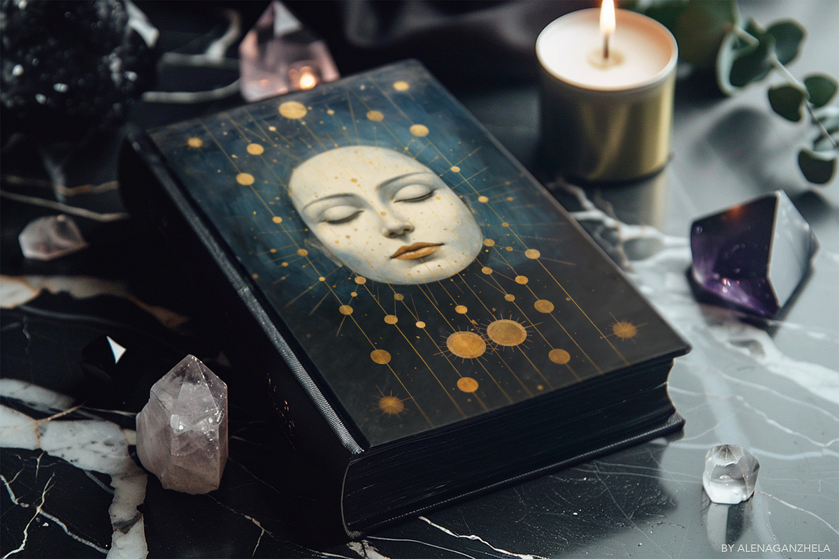 DARK TALES whimsical art prints, a Background Graphic by alenaganzhela (Photo 2 of 12)