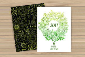 Christmas cards template