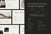 CAELM Services Pricing Guide | CANVA, a Presentation Template by Mirely Creative Co (Thumbnail 3 of 10)