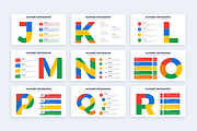 Alphabet Illustrator Templates, a Presentation Template by Slidesmash (Thumbnail 3 of 4)