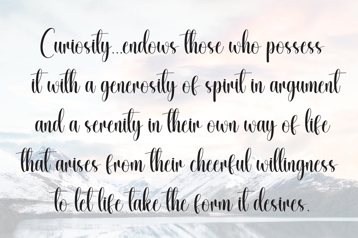 Morning Signature | Script Font, a Handwritten Font by Scratchones (Photo 6 of 9)