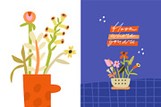 Bloom Season Summer Floral Clipart, a Decorative Illustration by Olia (Thumbnail 11 of 12)