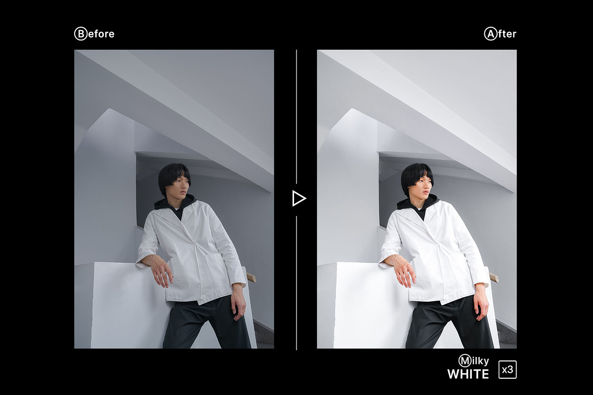 Milky White - Actions and Presets, a Preset Add-On by Hydrozi Presets (Photo 4 of 6)