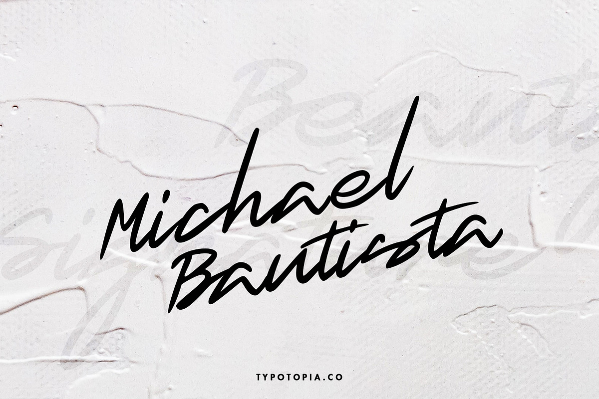 Betran Hand Drawing Font preview 5