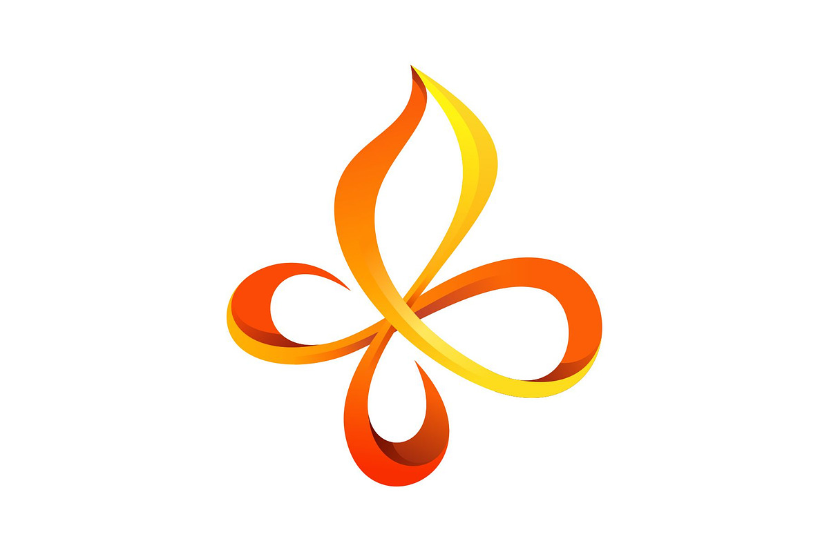 Butterfly Flame Fire Logo, a Branding & Logo Template by Buqancreative (Photo 2 of 2)