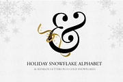 Holiday Snowflake Alphabet, an Illustration by Maggie Stilwell Design (Thumbnail 1 of 6)