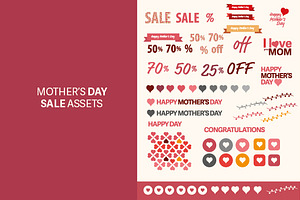 Mother's Day Patterns Sale Assets