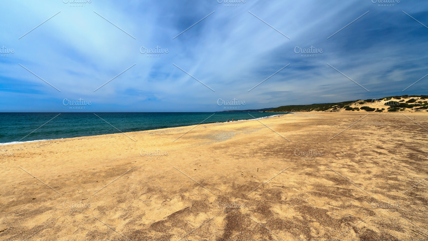 Sardinia - sandy beach in Piscinas, a Nature Photo by Antonio-S