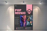 Pop Music Flyer, a Flyer Template by PenciGraphics (Thumbnail 2 of 2)