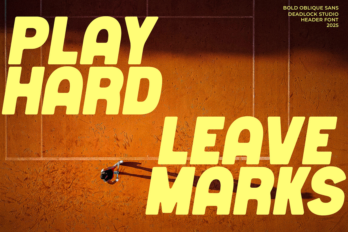Urban Grind! Poster Font!, a Sans Serif Font by deadlock studio (Photo 5 of 9)