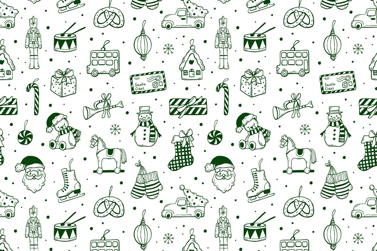 Whimsical Set Cozy Christmas p.2, a Seasonal Illustration by ViktoriyaD (Photo 14 of 25)