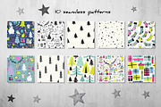Merry & Bright Xmas - holiday set, an Animal Illustration by Bosotochka♥Art (Thumbnail 6 of 10)