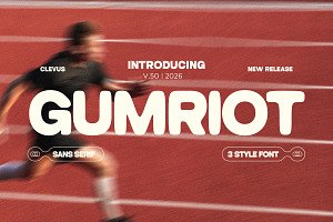 Gumriot | 3 Style Font