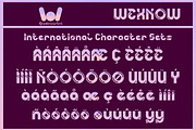 Artificial Robots font, a Font by weknow (Thumbnail 8 of 8)