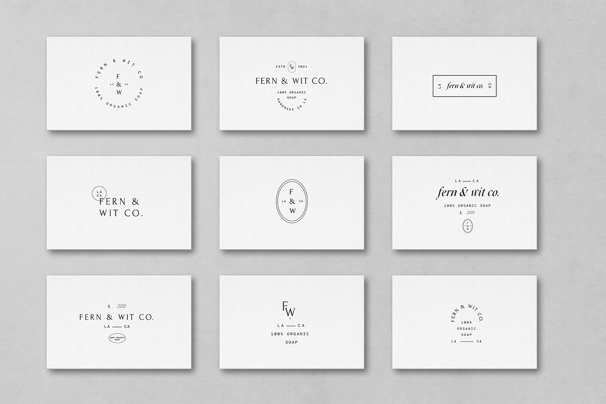 Fern Minimal Logo Pack, a Branding & Logo Template by HelloKarla (Photo 7 of 9)