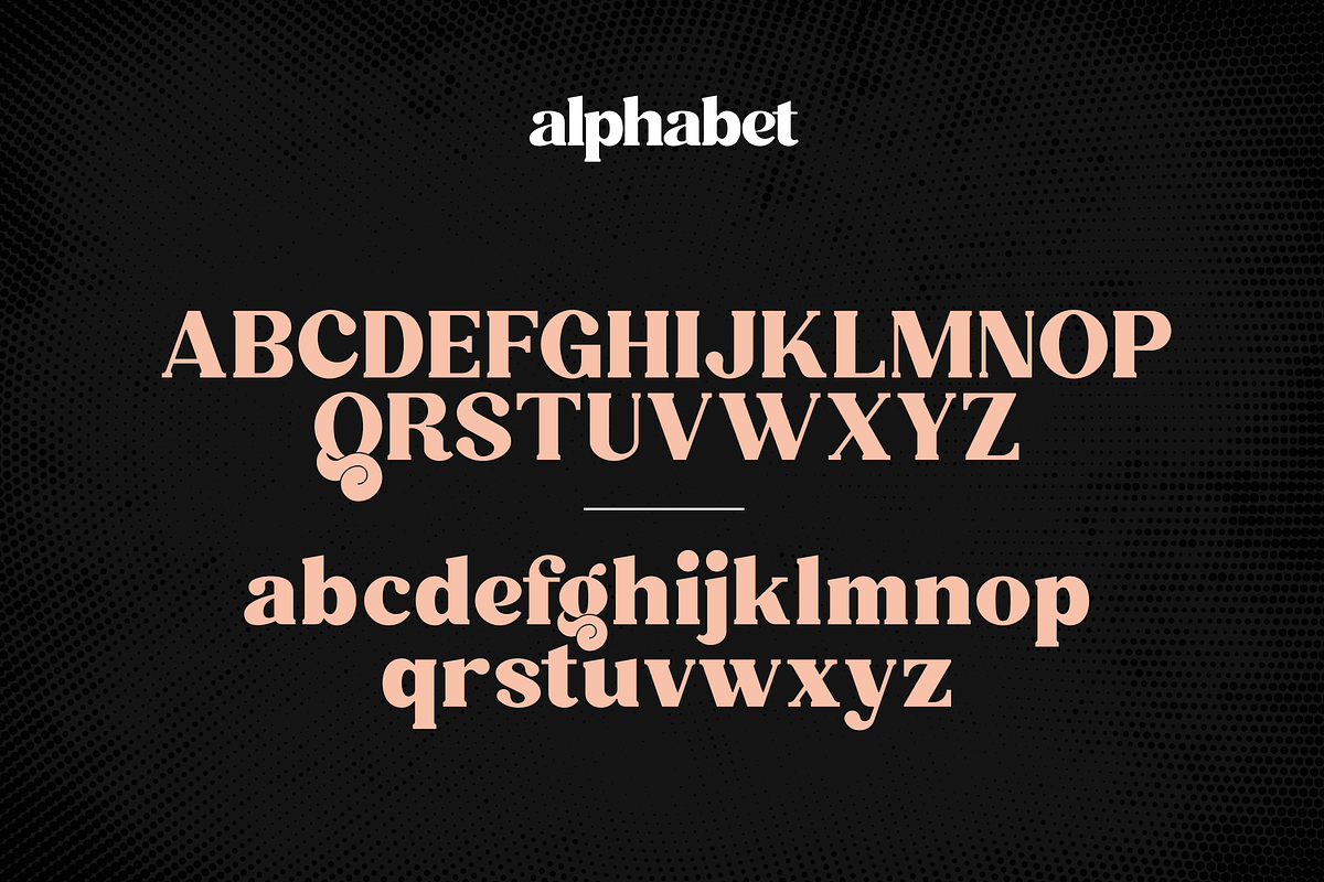 Hefton - ligature display typeface, a Serif Font by VP Fonts (Photo 17 of 19)