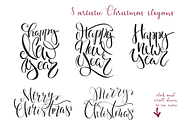 Christmas graphic set, a Decorative Illustration by Antikva17 (Thumbnail 4 of 4)