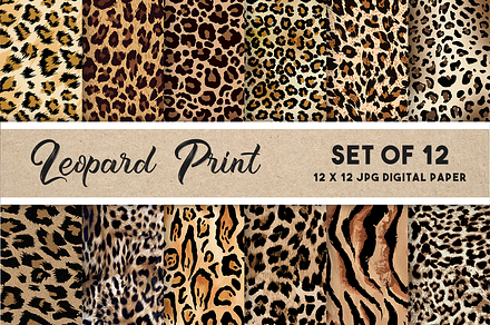 Cheetah Seamless Patterns, an Arts & Entertainment Photo by AdriOP