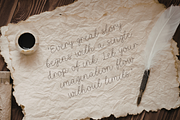 Handwritten Script Font - SmoothInk, a Script Font by ZoloDesignHub (Thumbnail 4 of 8)
