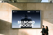 Underpass Billboard Mockup, an Advertising Mockup by Pipello Grafik (Thumbnail 1 of 3)