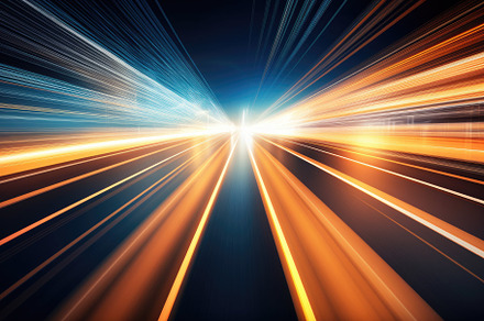 speed motion on the road at night, a, a Photo by Iftikhar Alam