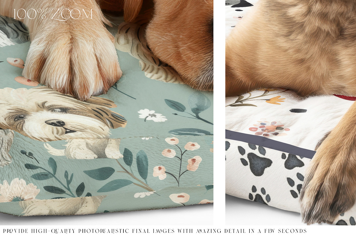 Pet Bed Mockups with Smart Object, a Product Mockup by mock-ups (Photo 13 of 13)