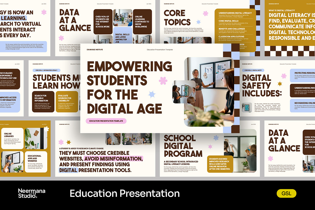 Creative Education GSL Presentation, a Presentation Template by Neermana (Photo 1 of 4)