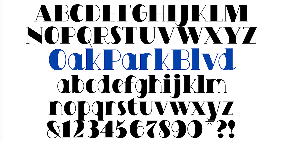 OakPark, a Handwritten Font by Ingrimayne Type (Photo 8 of 9)