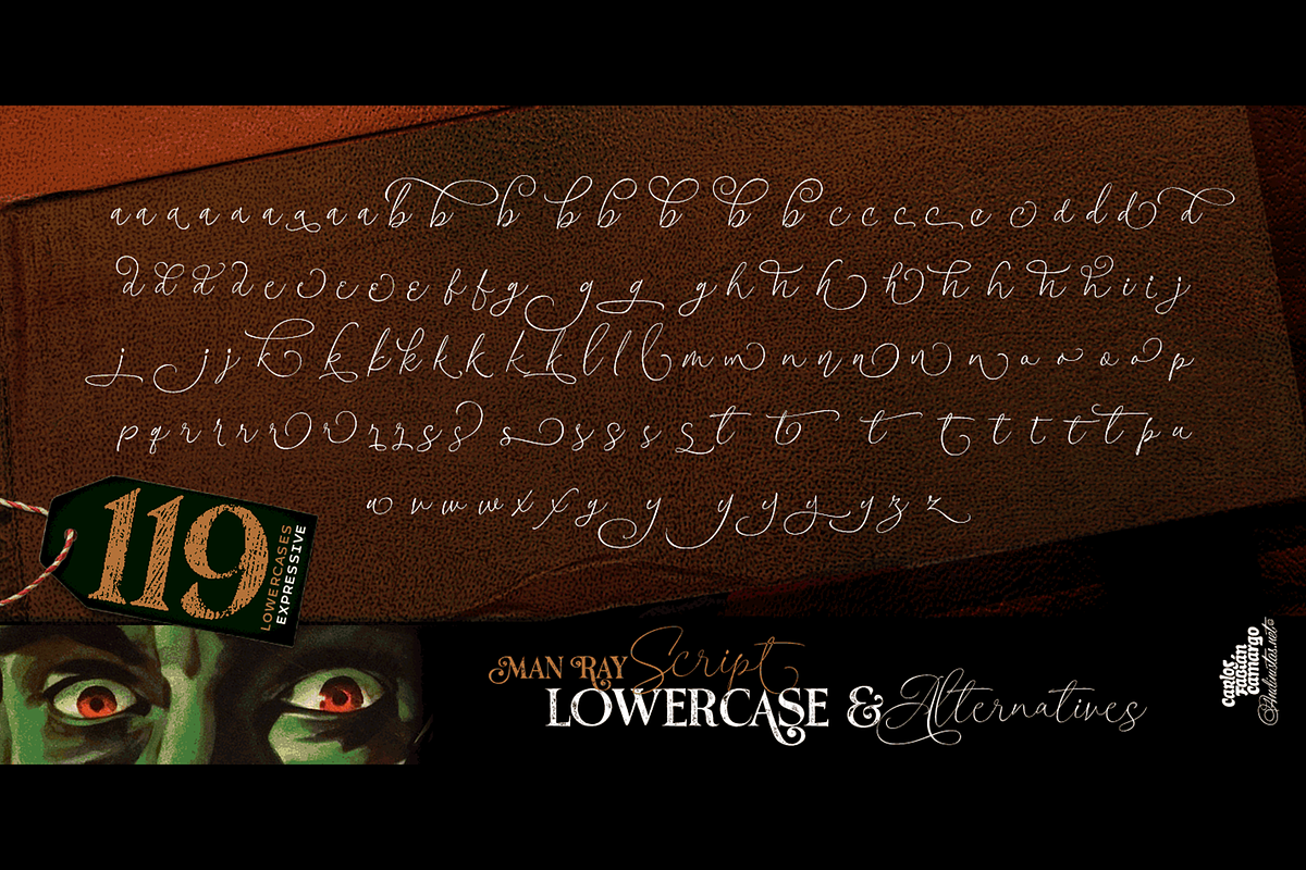 ManRay Font Duo / 63% OFF, a Font by Andinistas Fonts (Photo 9 of 16)