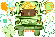 Lucky St Patrick’s Day, procreate, a Brush Add-On by Sense Library (Thumbnail 2 of 8)