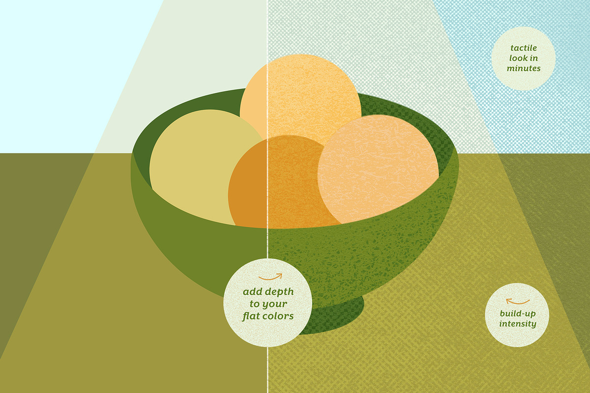 Procreate Texture Shading Brushes, a Brush Add-On by Basia Stryjecka (Photo 14 of 19)