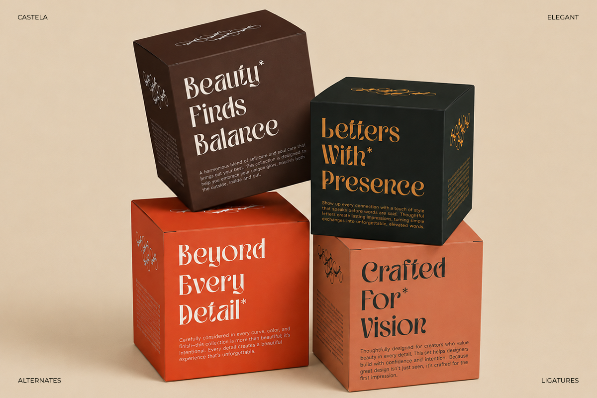Castela - Elegant Luxury Sans Font, a Sans Serif Font by Font Liner (Photo 3 of 10)
