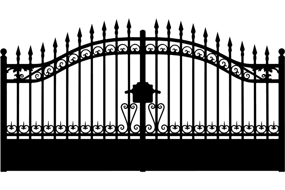 Wrought Iron Fence, an Object Graphic by Creativeshirt (Photo 14 of 19)