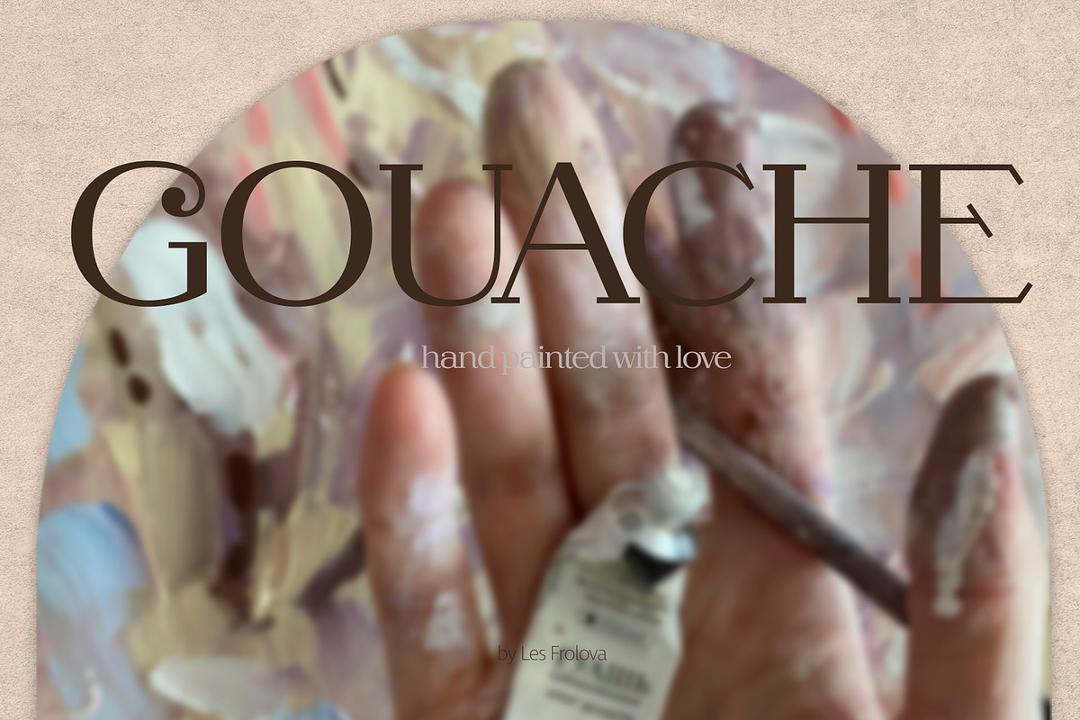 Sale 20%-Gouache Backgrounds, a Texture Graphic by Les Frolova (Photo 17 of 17)