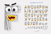 Friendly Monster SVG & PNG Fonts, a Sans Serif Font by TVartworks (Thumbnail 13 of 18)