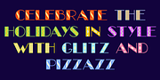 Glitzy, a Font by Ingrimayne Type (Thumbnail 2 of 6)