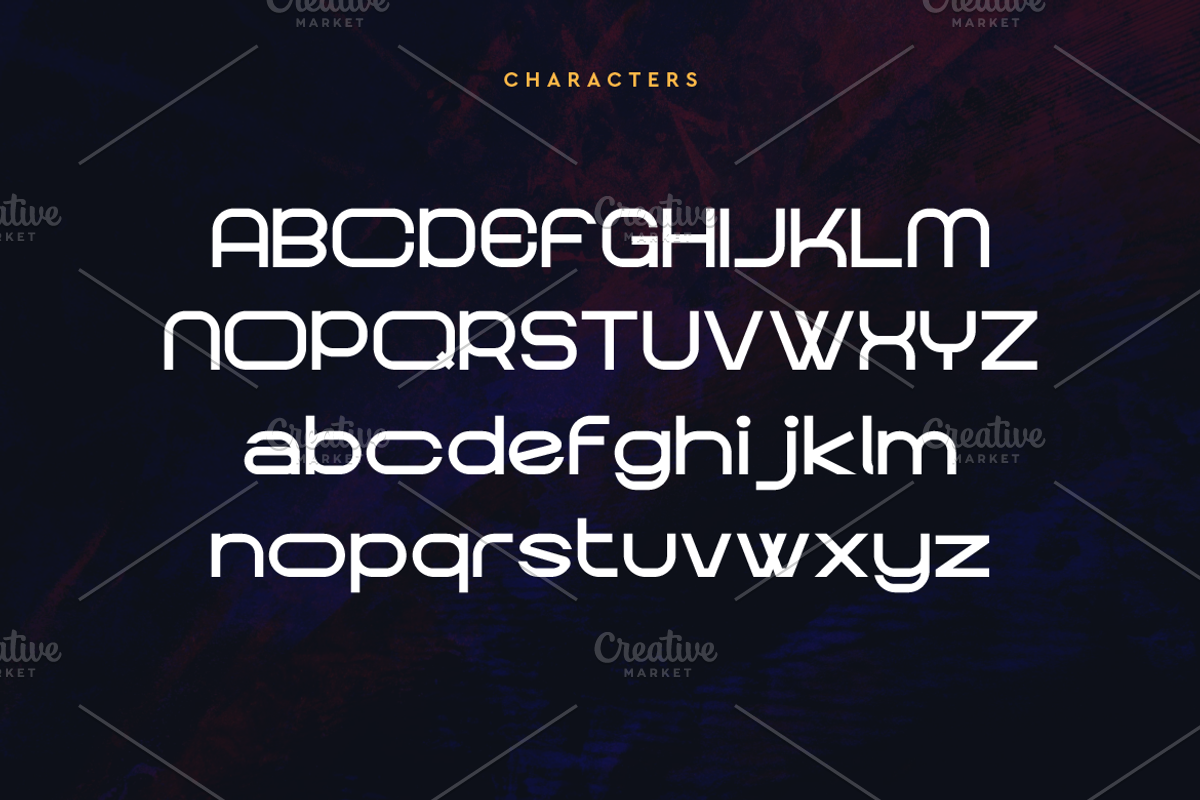 Cartitra Expanded Modern Font, a Sans Serif Font by Artiveko (Photo 5 of 7)