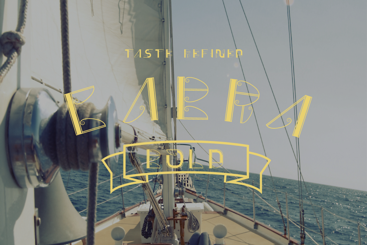 Cabra Typeface preview 4