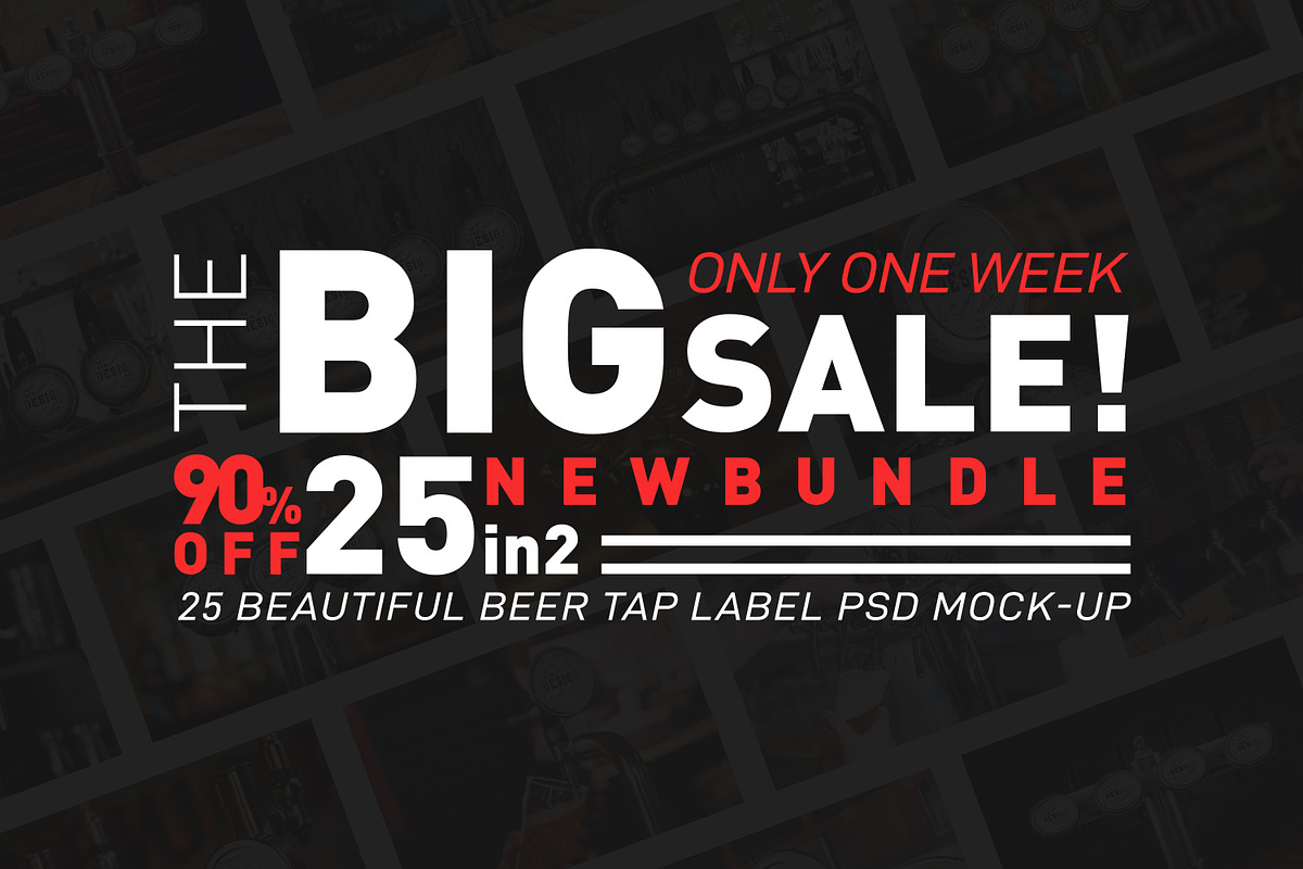 Beer Tap Label Big Pack, a Product Mockup by Mila (Photo 20 of 37)