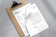 Minimalist Resume / CV, a Resume Template by Aspect_Studio (Thumbnail 4 of 5)