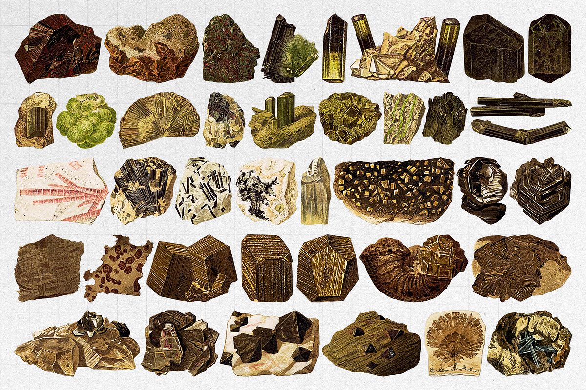 Gemstone Illustrations [1200+ PNG's], an Object Graphic by Meglenov (Photo 20 of 28)