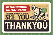 Southern Baseball Retro Athletic, a Serif Font by timelesstype.co (Thumbnail 15 of 15)