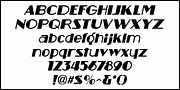 Rail Travel JNL, a Font by Jeff Levine Fonts (Thumbnail 5 of 5)
