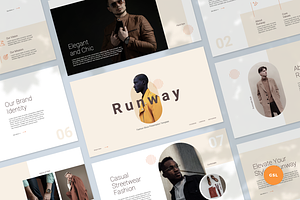 Fashion Show Google Slides Template, a Presentation Template by Flat Icons