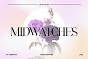 MIDWATCHES Retro Serif Font, a Serif Font by UICreative (Thumbnail 1 of 10)